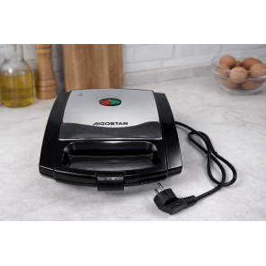 Сендвічниця Lamo 800W Чорна VDE