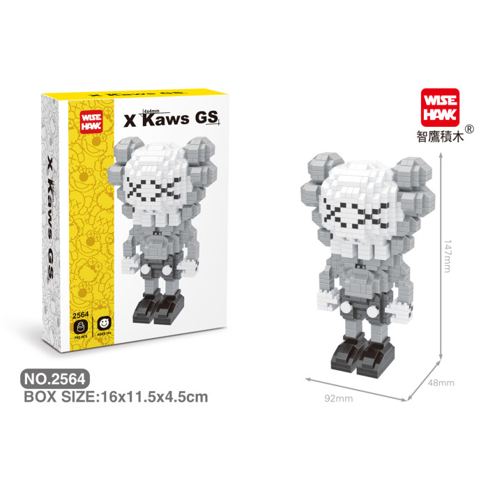 Конструктор Kaws Fashion 790 деталей