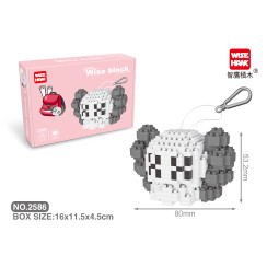 Конструктор Kaws 276 деталей 2586