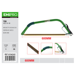 Ножівка лучкова Emi Pro 600 мм сталевий каркас