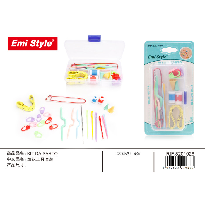 Набір інструментів для в'язання Emi KIT DA SARTO