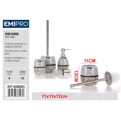 Керамічна щітка для унітазу FORESTA Emi HM-8406003