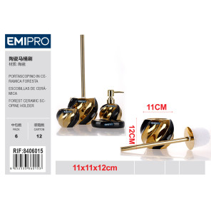 Керамічна щітка для унітазу FORESTA Emi HM-8406015