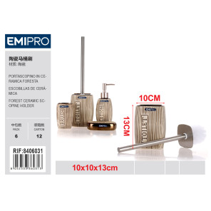 Керамічна щітка для унітазу FORESTA Emi HM-8406031