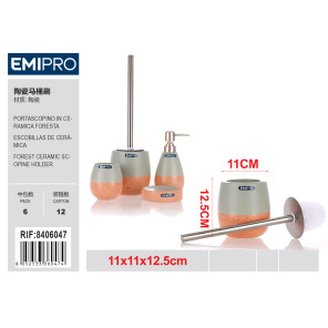 Керамічна щітка для унітазу FORESTA Emi HM-8406047