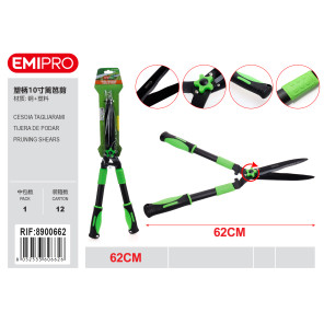 Ножиці для огорож Emi CESOIA TAGLIARAMI, 10 дюймів, з пластиковою ручкою HM-8900662