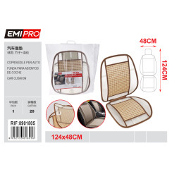 Накидка на автомобильное сиденье бамбуковая EMI PRO 124x48 см