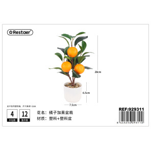 Кашпо з апельсинами 28cm