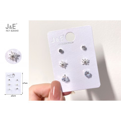 Сережки‑цвяшки 3 пари HM-929340