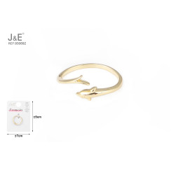 Позолочена 14K каблучка HM-930692