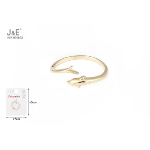 Позолочена 14K каблучка HM-930692