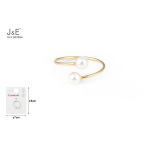 Позолочена 14K каблучка HM-930694