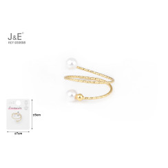 Позолочена 14K каблучка HM-930698