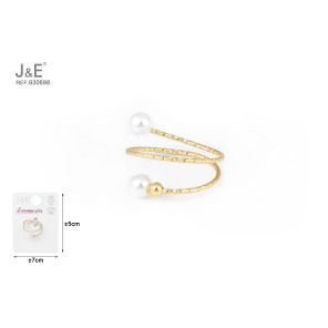 Позолочена 14K каблучка HM-930698