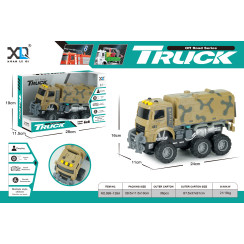 Игрушечный военный грузовик 6x6 с инерционным механизмом и звуком Off Road Truck 24см