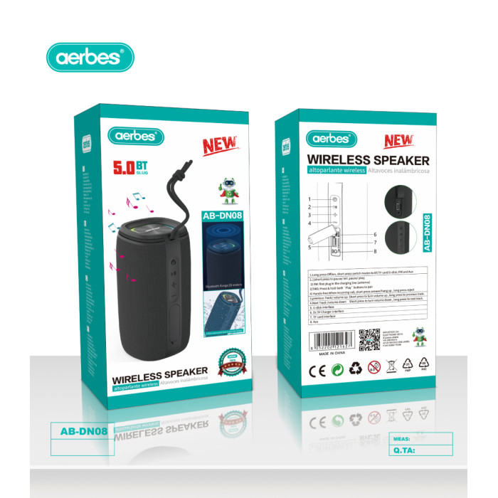 AB-DN08 портативний Bluetooth-динамік