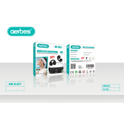 Беспроводные наушники Aerbes AB-EJ07 Bluetooth 5.3 с кейсом для зарядки HiFi звук