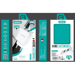 Huawei AB-S011-T USB зарядный адаптер с 2 USB-портами 2.4A