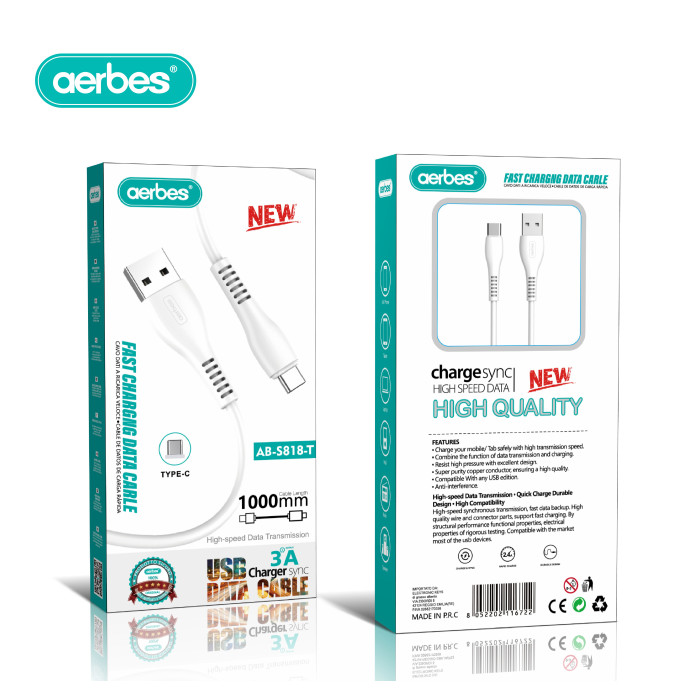 Портативний бездротовий зарядний пристрій 15W USB-C HM-AB-S818T