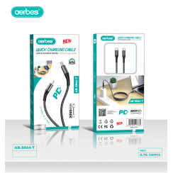 Кабель USB Type-C до Type-C PD AB-S844-T JT87 King Kong PD