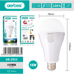 LED-лампа-колба-DOB-E27-15Вт-85-265В-холодный-белый-свет