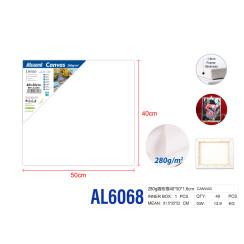 Холст на підрамнику 40x50x1,6 см, 280 г