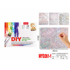 Дитяча розмальовка DIY цифровий живопис маслом своїми руками 30*40