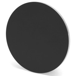 Настенное бра LED круглое Черное 12W 6500K