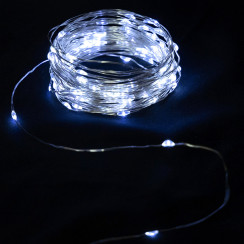 Гирлянда для бутылки медная проволока холодный свет 2 м 20LED ON/OFF