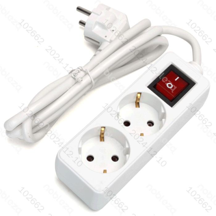 Німецька-розетка-на-2-отвори-прямокутна-3G1.0mm2-1.5м-без-вимикача