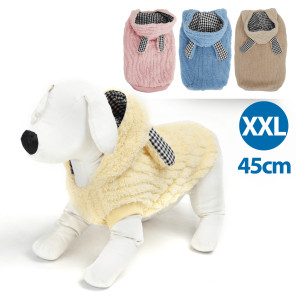 Зимовий костюм з капюшоном і вушками XXL-45 см