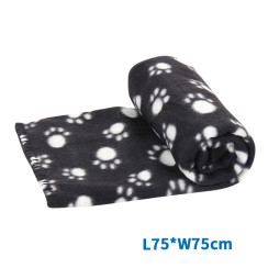 Плед для собаки 75×75 см чорний