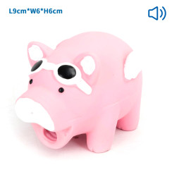Латексная игрушка розовая летающая свинка L9×W6×H6CM