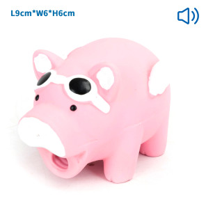 Латексна іграшка рожева літаюча свинка L9×W6×H6CM