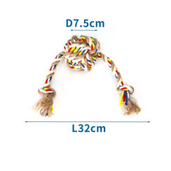 Игрушка из хлопковой веревки D7.5×32 см, 110–120 г