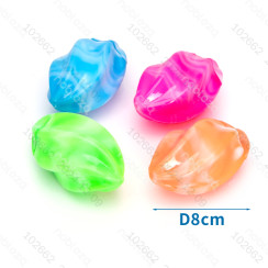 LED светодиодный звездный фруктовый шар D8CM - двухцветный розовый/зеленый