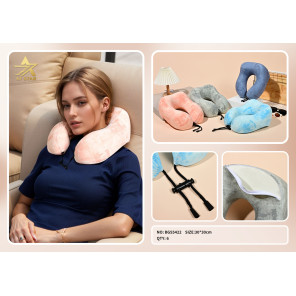 Подушка для подорожей Ice Silk з підтримкою шиї 30х30 см