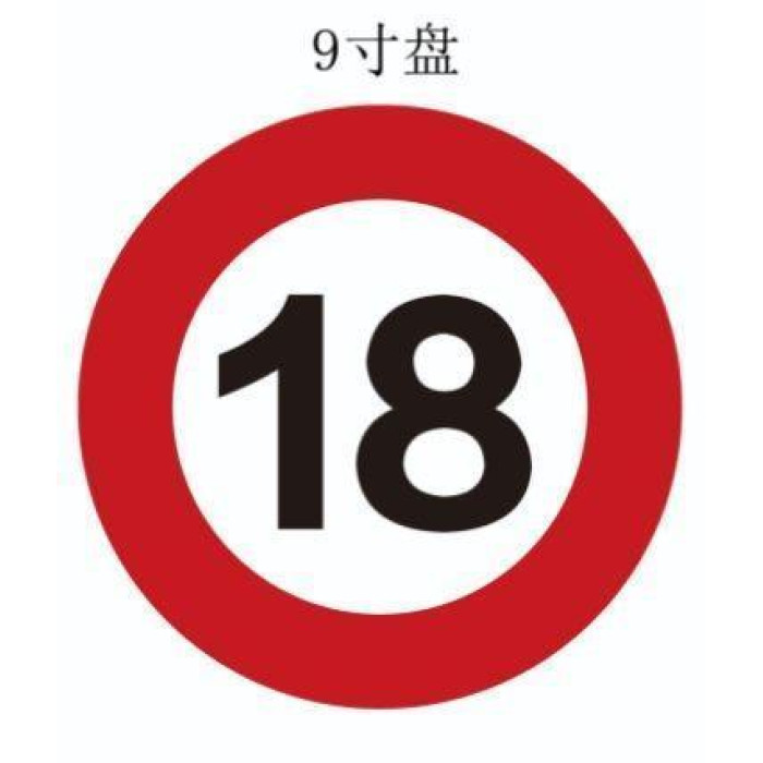 Паперові тарілки «18 років» 23 см 6 шт