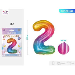 Баллон «Желейный» цифра 2110 см
