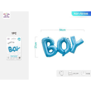 Балон «Boy» для хлопчиків 37×94 см 1 шт