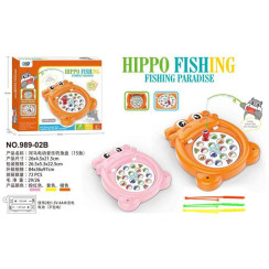 Электрическая музыкальная рыбалка Hippo Diaoyutai – 15 рыбок, 2xAA не входят