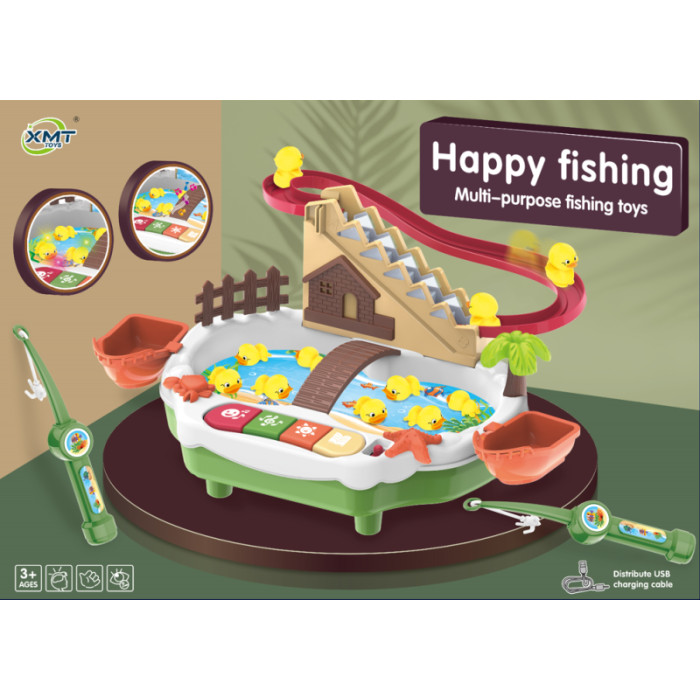 Електрична багатофункціональна драбина для каченят Fishing Paradise