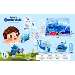 Електричний рюкзак із бульбашковою гарматою Bubble Gun