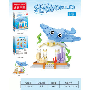Конструктор BIQIKINGDOM Sea World Скат підводний світ 380 деталей MZ-264