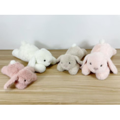 Кролик из европейской норки 28 см – мягкая игрушка