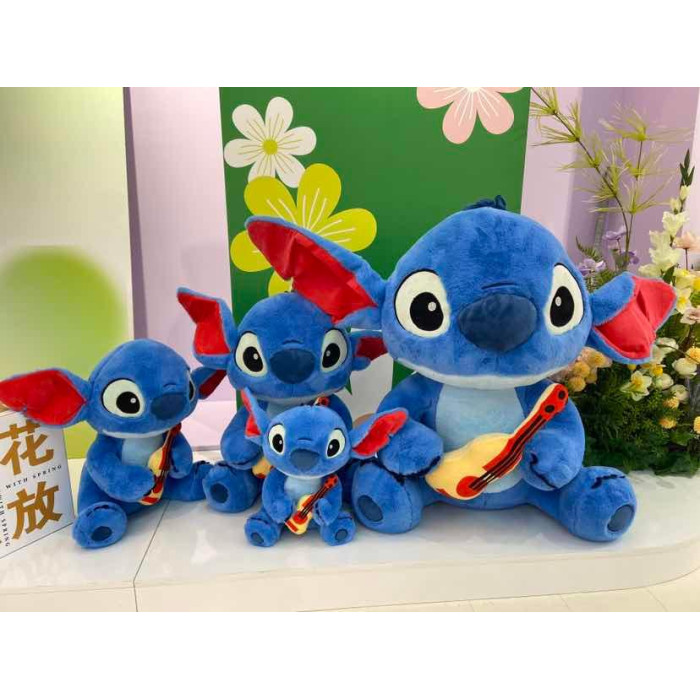 Мягкая игрушка Стич с гитарой LZB 95 см