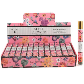 Туалетна вода V.V.Love Soso Flower Pour Femme 35 мл жіноча у флаконі-ролері VL9054-96
