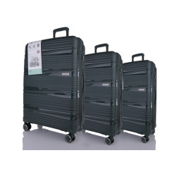 Чемодан на колесах з телескопічною ручкою - багаж 60 л HM-XL101-3